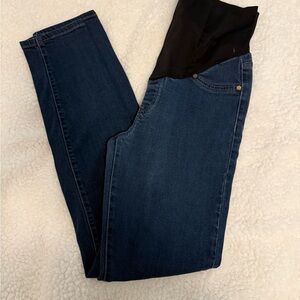 Liverpool Jeans Company Dark Blue Skinny Maternity Jeans